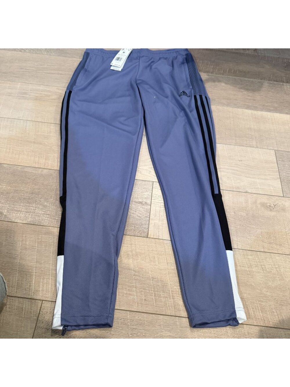 Adidas Womens Purple Tapered Leg Jogger Pants New Medium